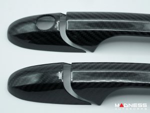 FIAT 500 Exterior Door Handle Kit - Carbon Fiber 